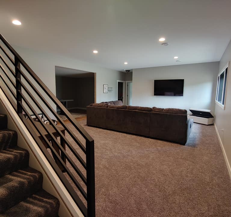 living area remodel spicer mn