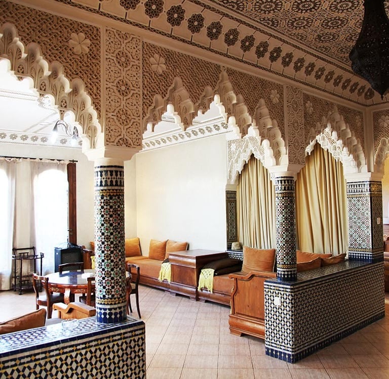 salon marocain location villa agadir