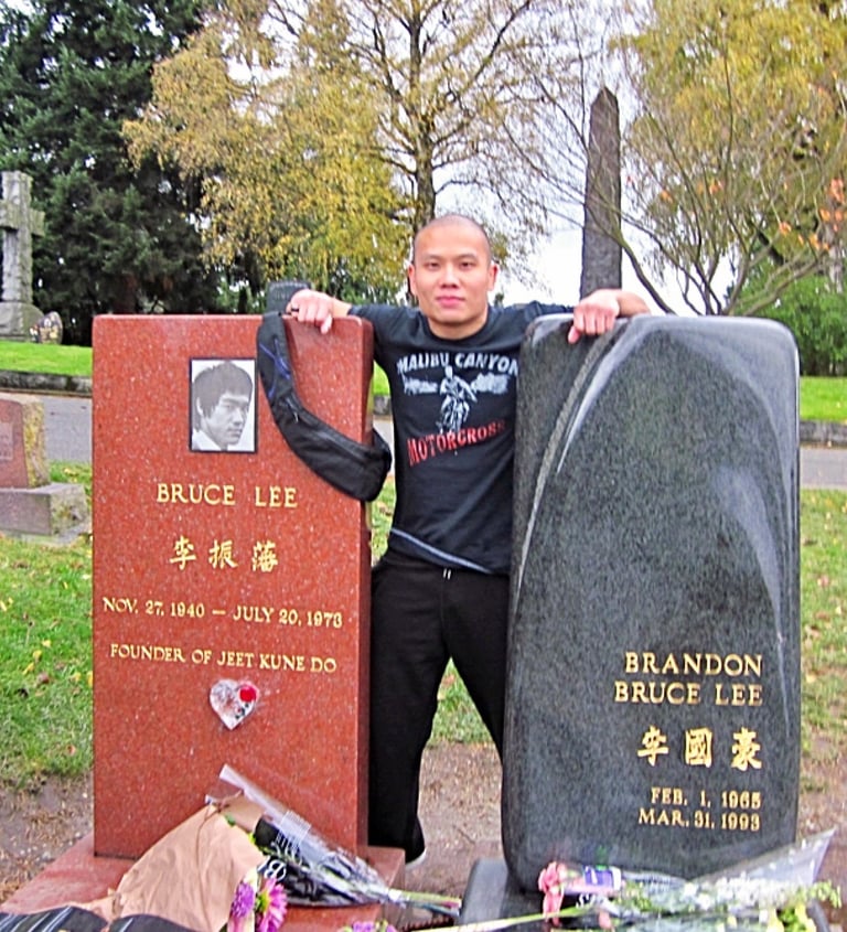 MARK RECAIDO, BRANDON LEE, & BRUCE LEE