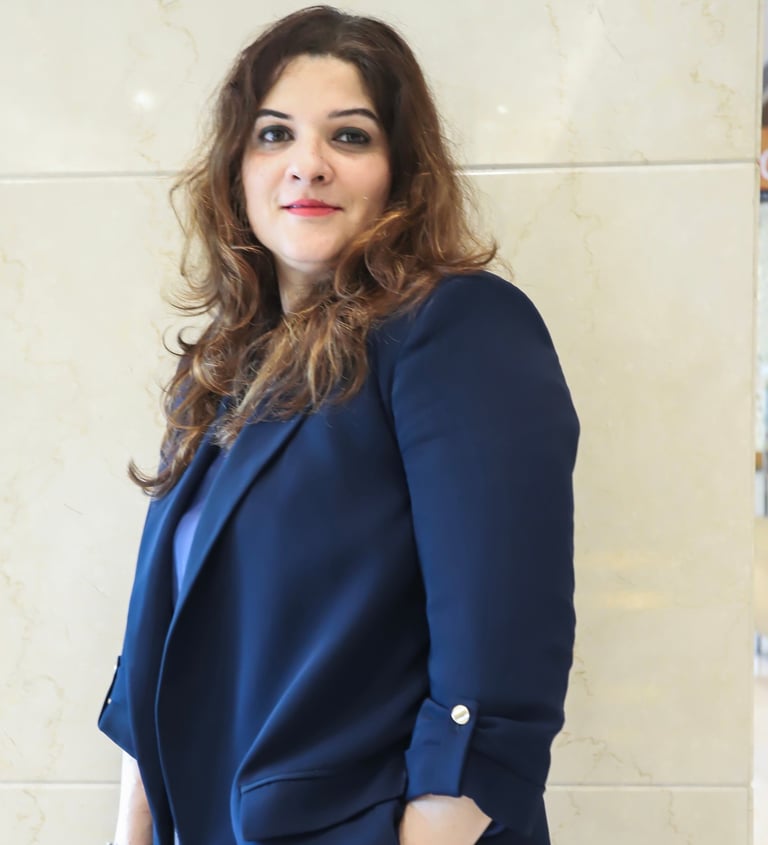 A portrait of trainer Fauzia Khan Farooqui