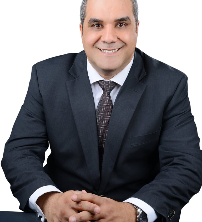 A portrait of trainer Eng. Khaled Mohamed Sadek