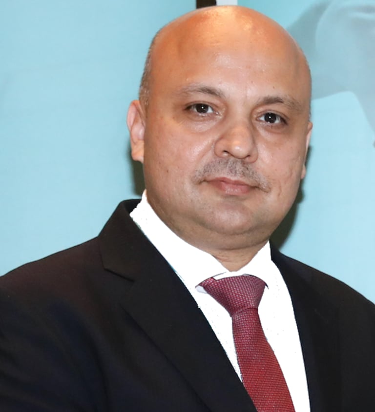 A portrait of trainer Mohammad Salman Khan