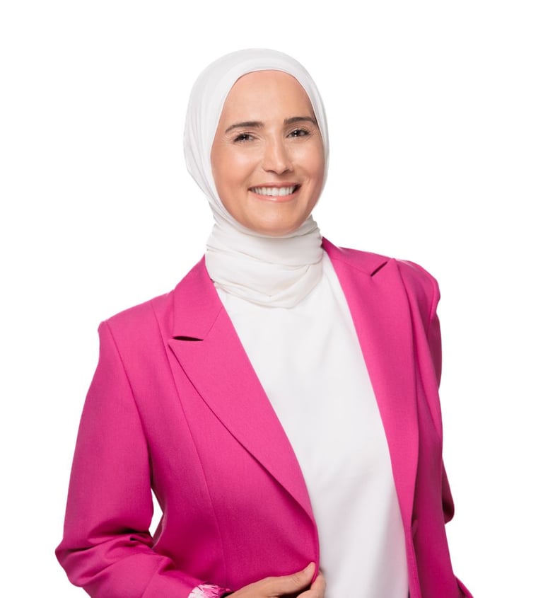 A portrait of trainer Rana Jammoul