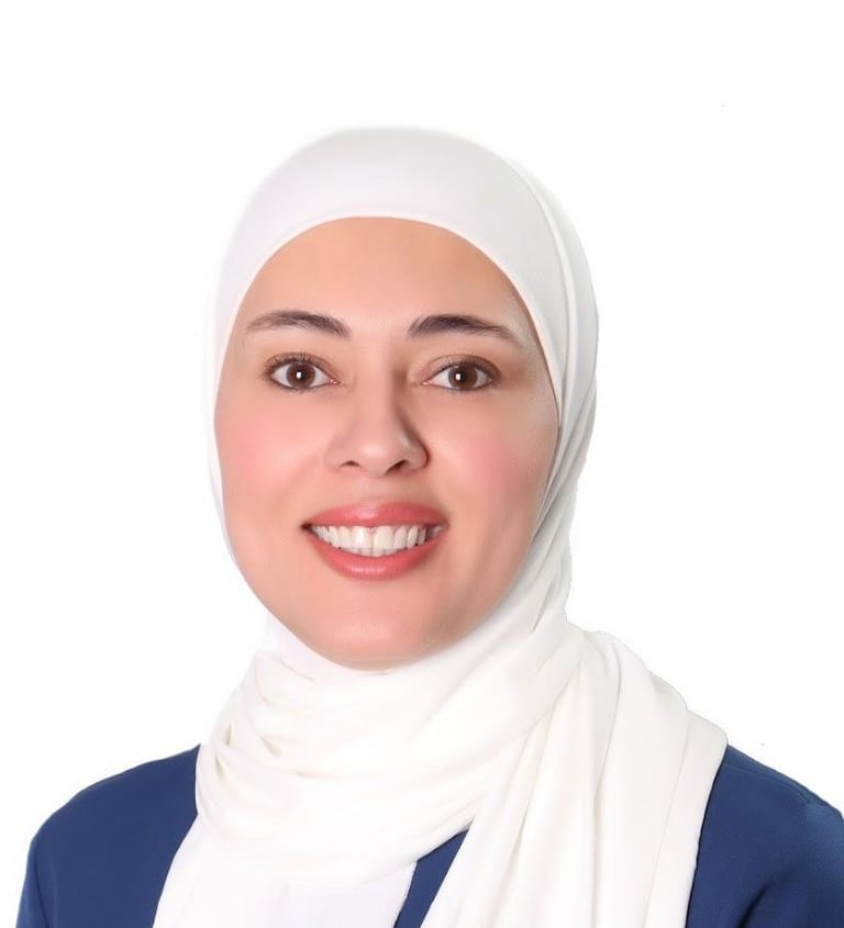 A portrait of trainer Sana Saqer AlSalem