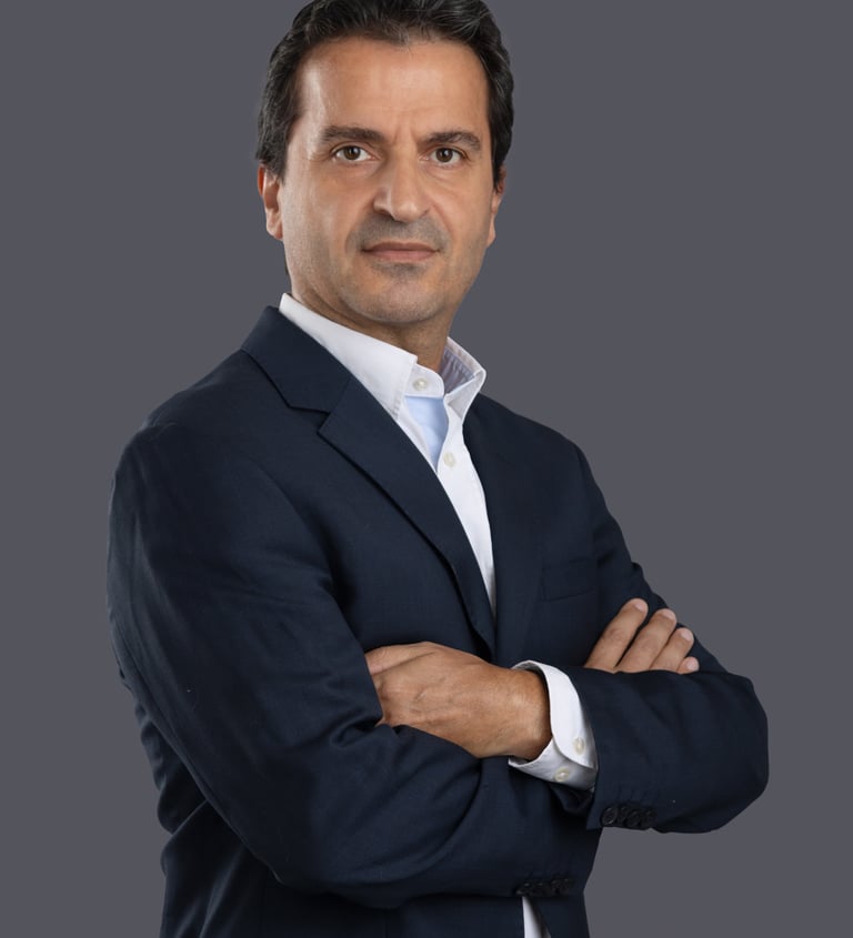 A portrait of trainer Walid Semaan