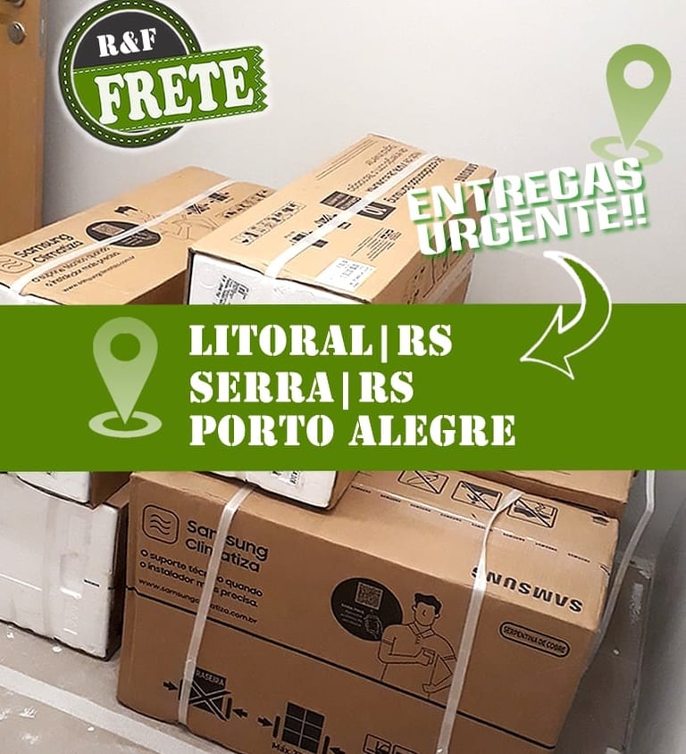frete ar condicionado