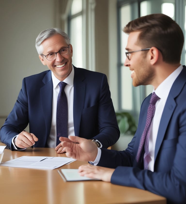 a man riding a skateboard down a street next to tall buildings