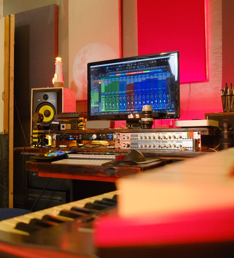 Edición de audio, mezcla de audio, masterización, producción musical en ciudad de méxico