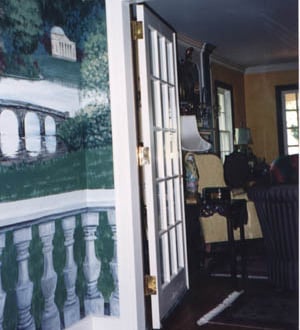 Trompe L'oeil literally means "trick of the eye" in French. 