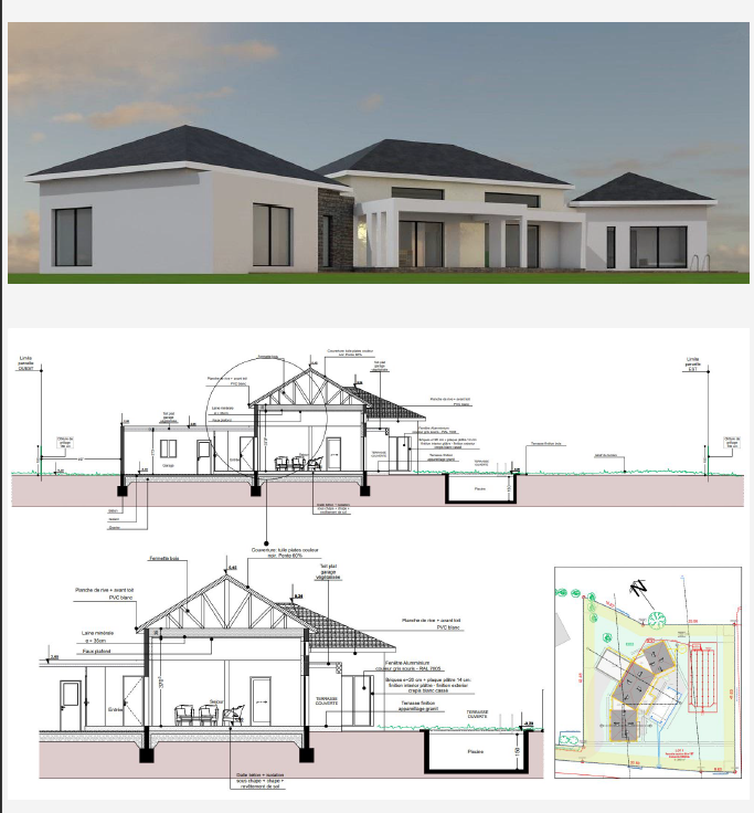 maison, projet,dessinateur,chiffrage,permis,fkconception.com