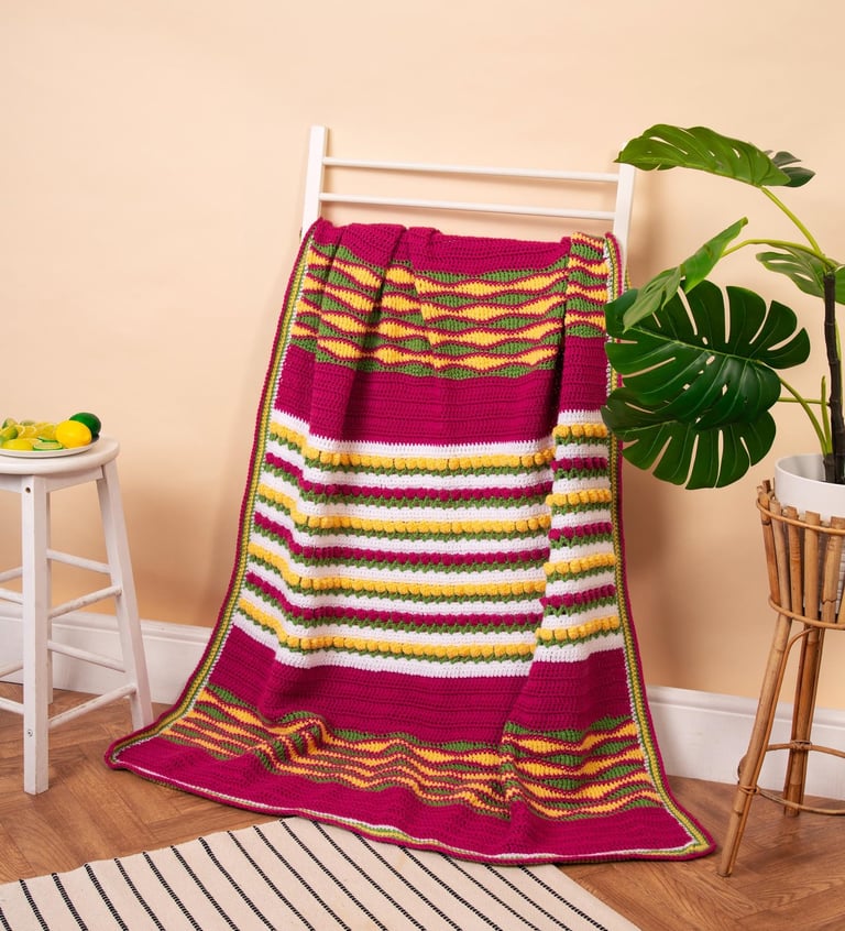 Zesty Lapghan Crochet Pattern