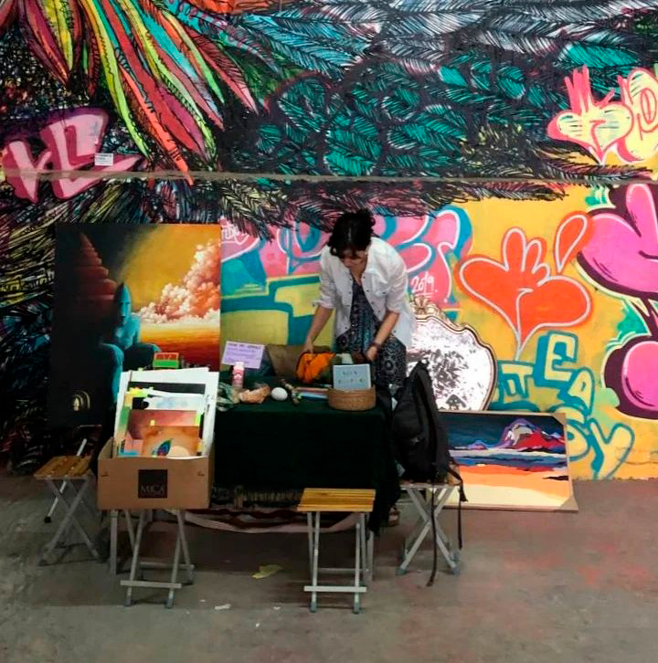 Foto de la exposición en la Tabacalera.