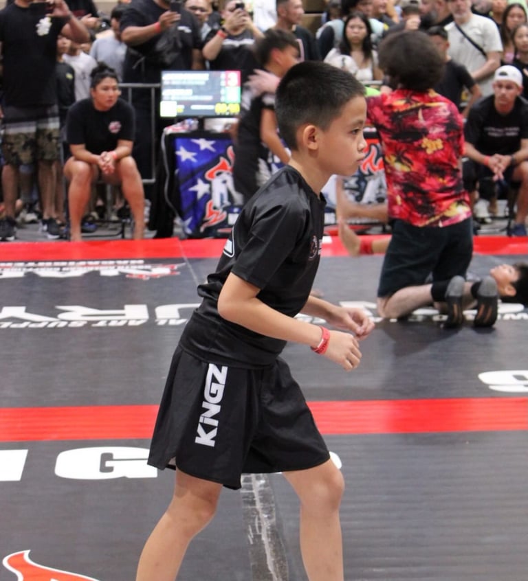 kids kona jiu jitsu class
