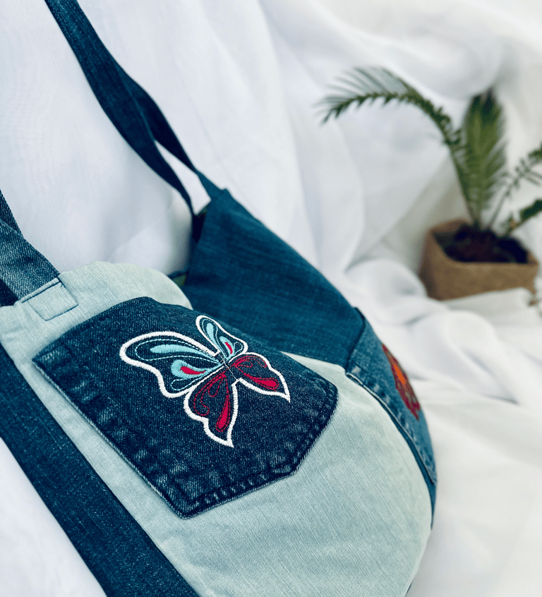 Sac en Jeans personnalisé - Creachrissou