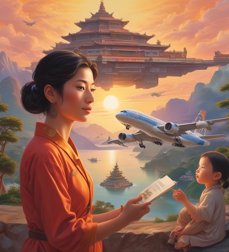 the child is 9 so older girl