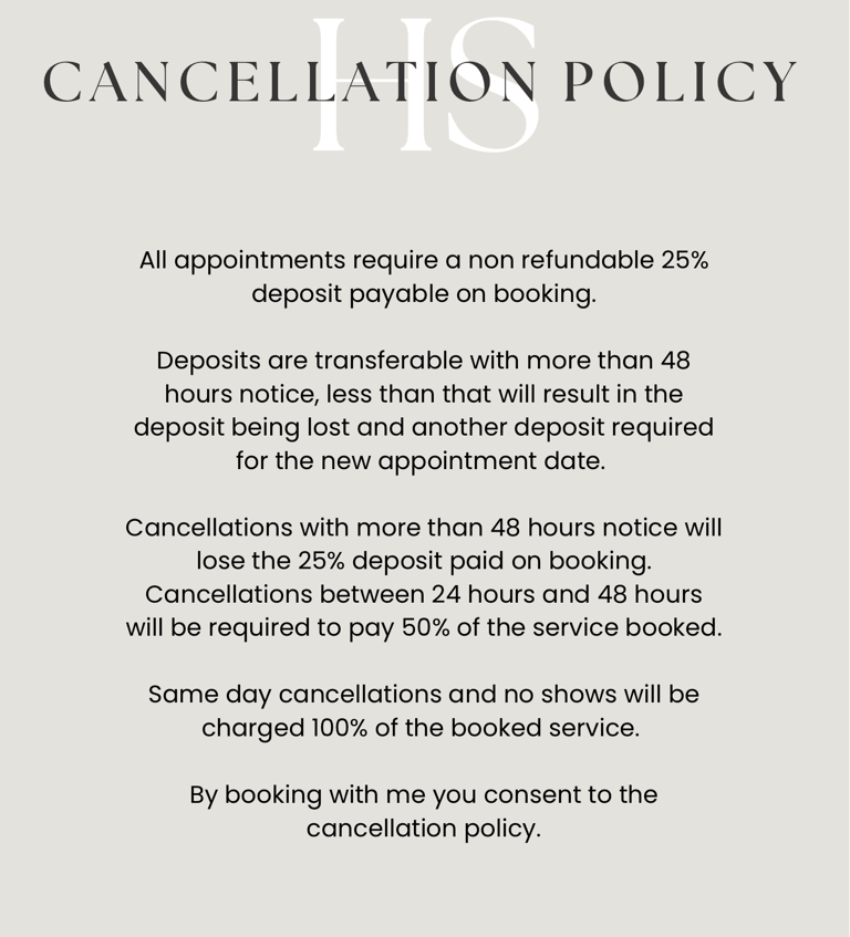 Cancellation Policy