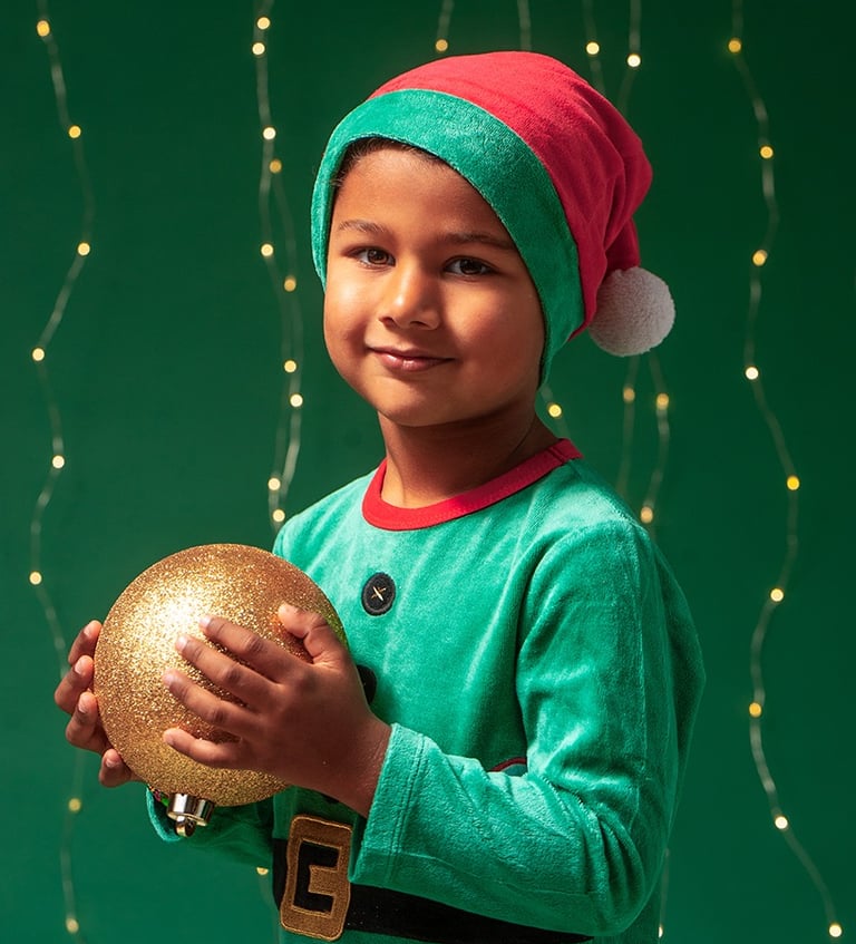 Nassira Chikhi Photographe Bebe Epinay sur Seine Noel  petit lutin