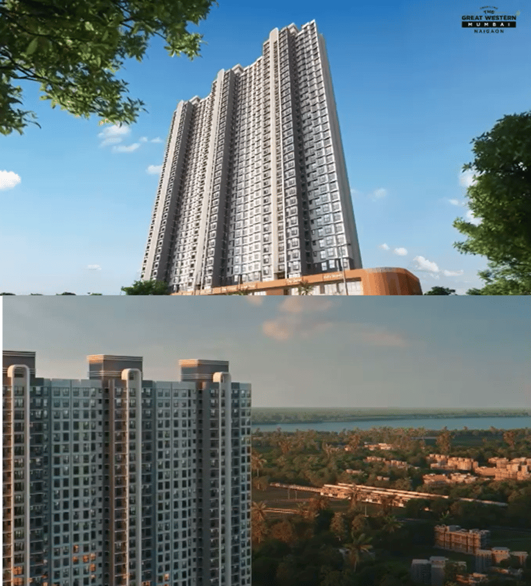 THE GREAT WESTERN MUMBAI NAIGAON, HOUSE OF ABHINANDAN LODHA NAIGAON, GROWTH HOUSING NAIGAON