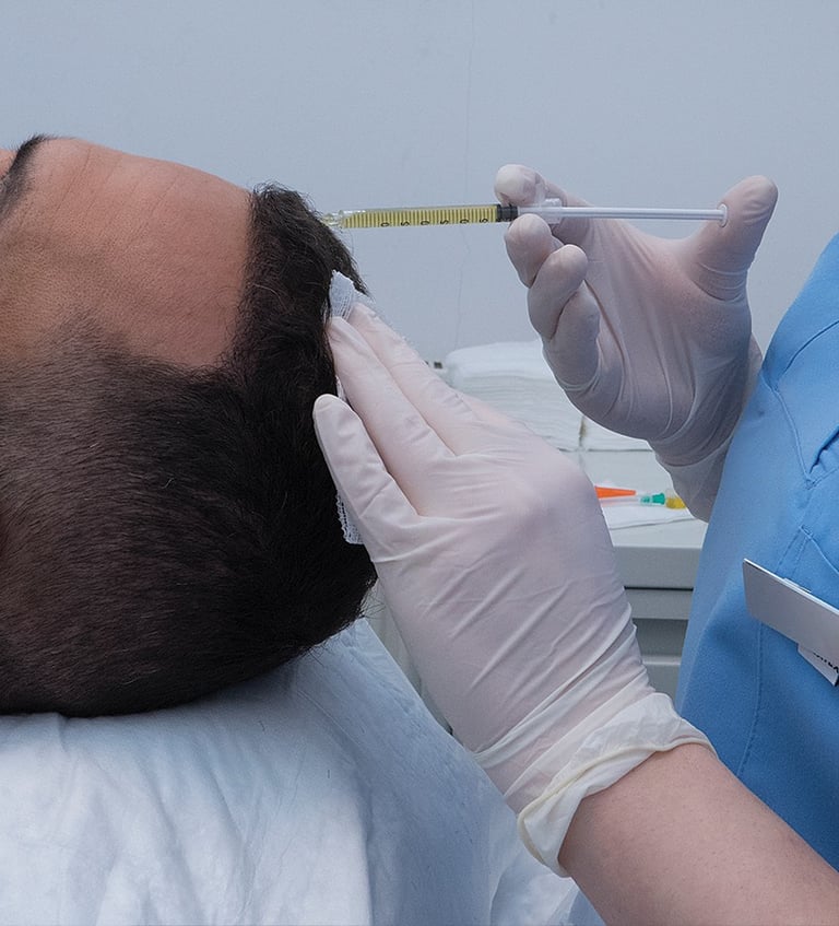 الصلع, Calvitie, Solution contre la calvitie, حل الصلع, technique FUE, DHI, PRP, PRP capillaire, شعر