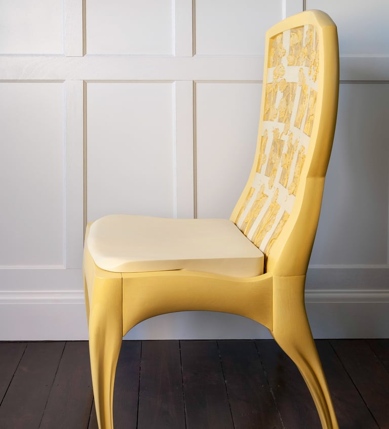 Trellis One chair (side) by Bernard ter Hoeven