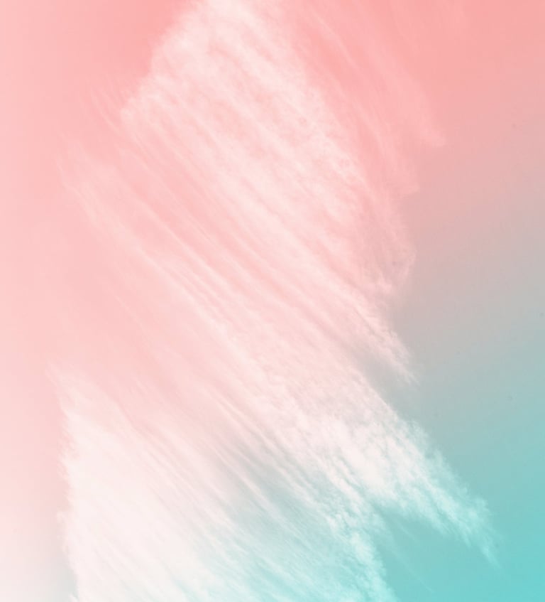 Abstract image using pink, white and blue