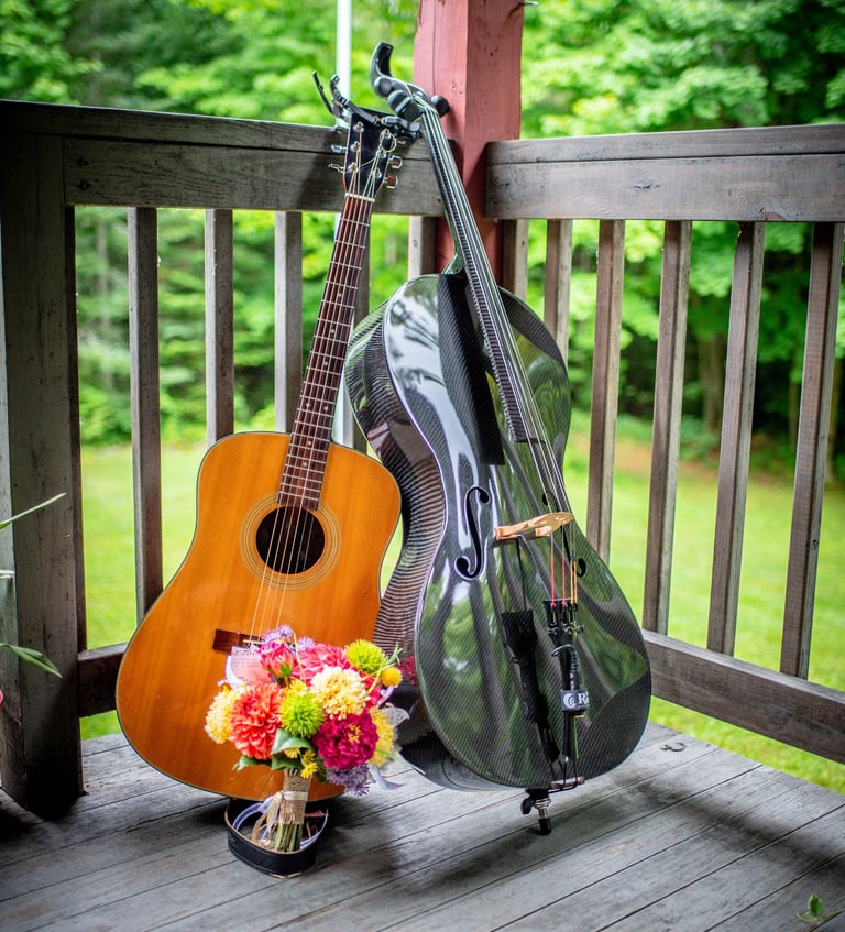 Guitar and cello, photo by Vanessa Wheeler of All Occasions Photo