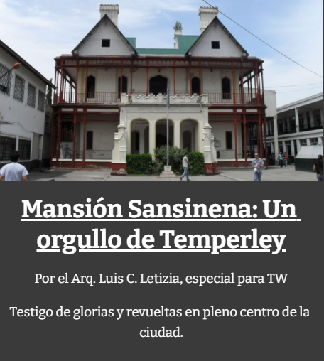 Mansión Sansinena Temperley. Ingresar