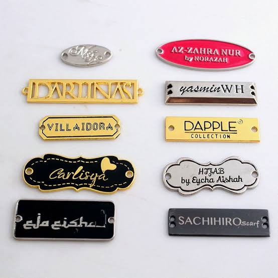metal id for branding on garment from Fashion Deviser