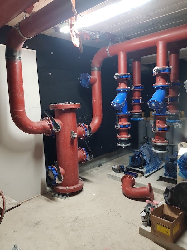 HVAC System Pipes