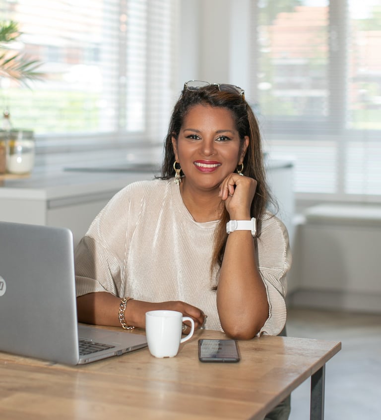 Manuela Schenker, vastgoedstylist en eigenaar van Hoop in Huis.