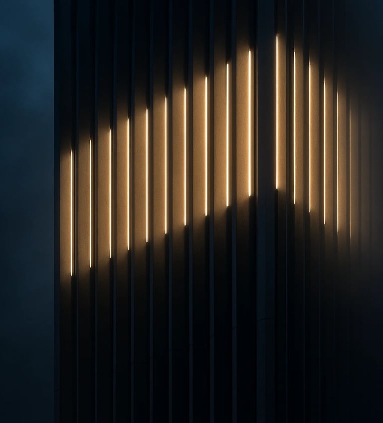 Sleek Facade Lights