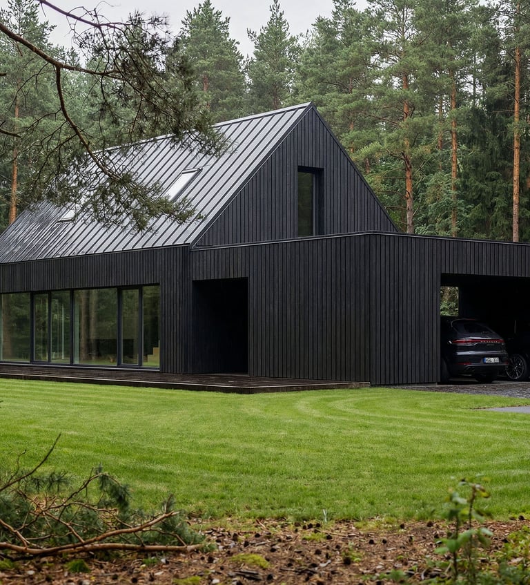 modernus 80m2 namo projektas