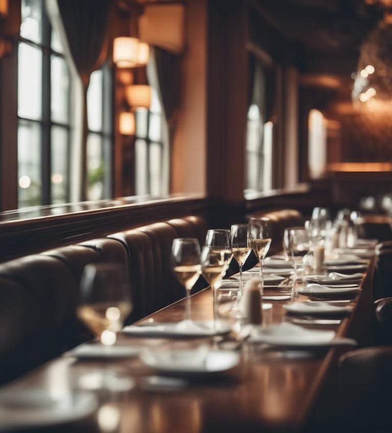 High class restaurant with premium service