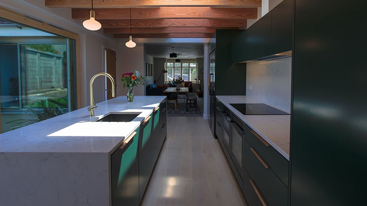 kitchen extension, Spaceframing, Barefoot Architects