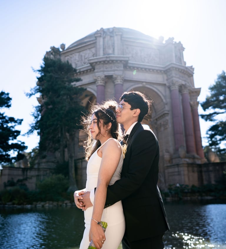 San Francisco Wedding Palace of Fine arts