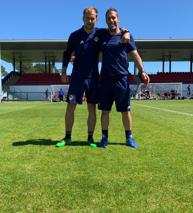 Bogdan Botezatu în Irlanda de Nord la cursul UEFA B