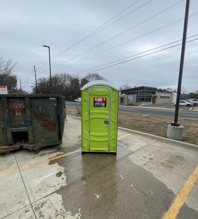portable restroom solutions Atlanta