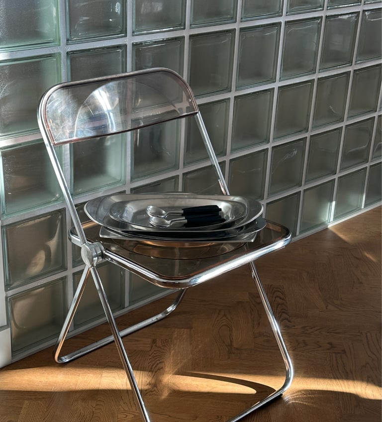 castelli kėdė ir modernist vintažas