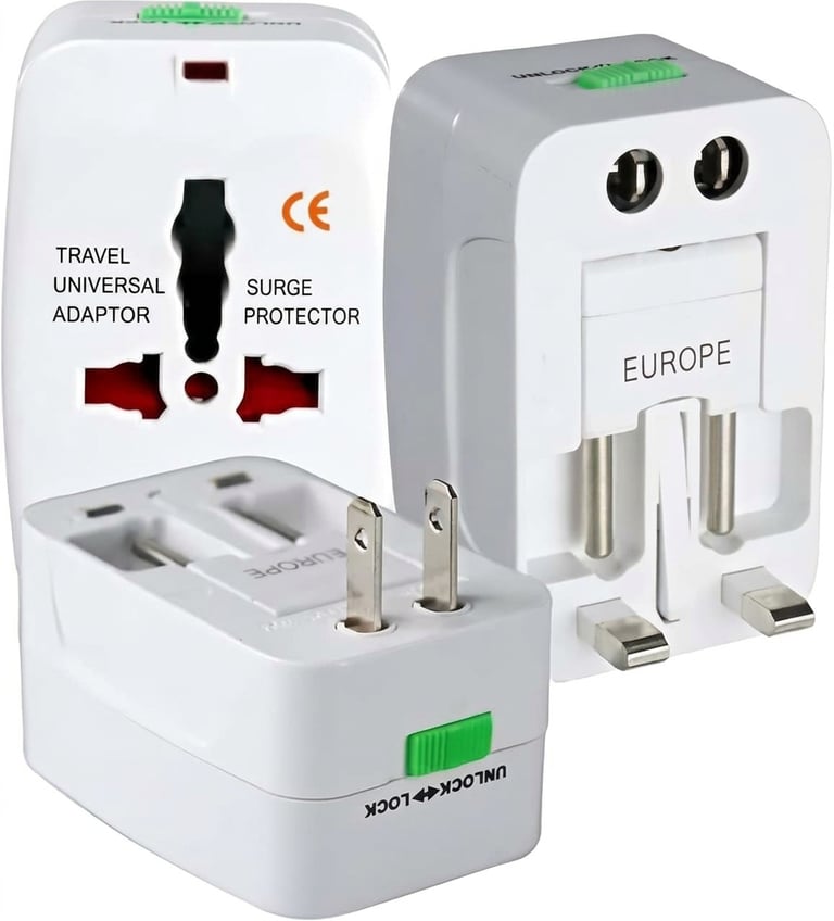 Adaptador de Tomada Universal Para Viagem