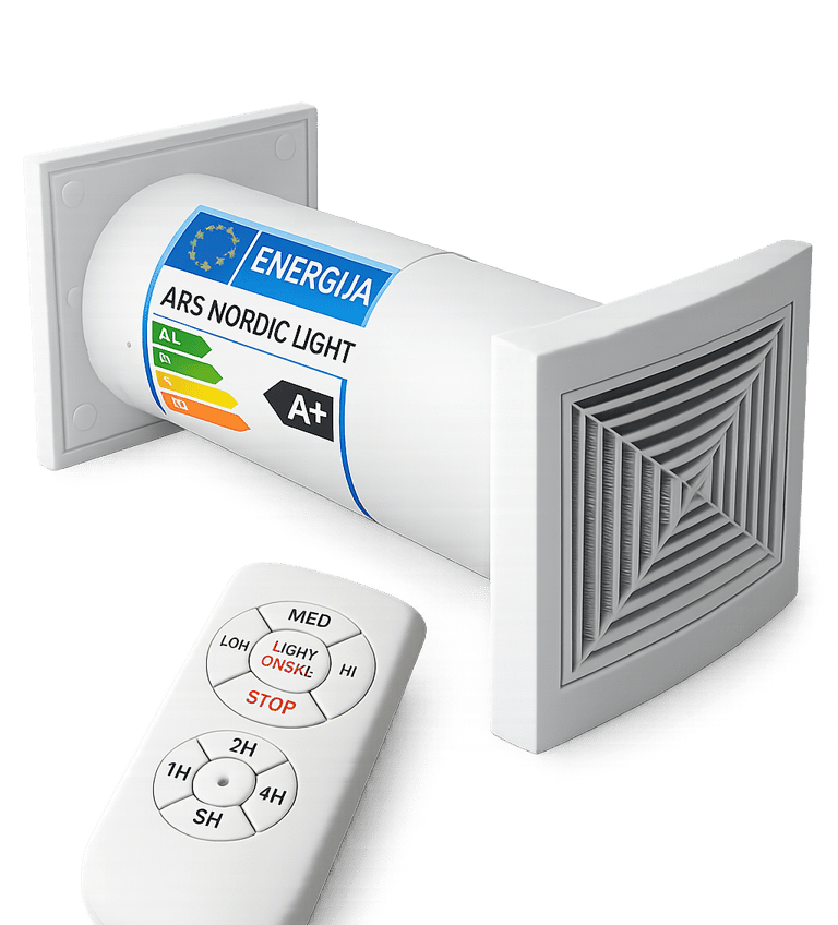 ARS NORDIC LIGHT minirekuperatorius