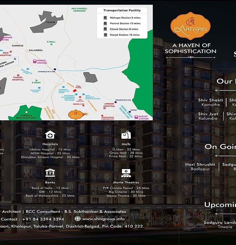 About Shiv group builders in panvel ongoing & upcoming projects