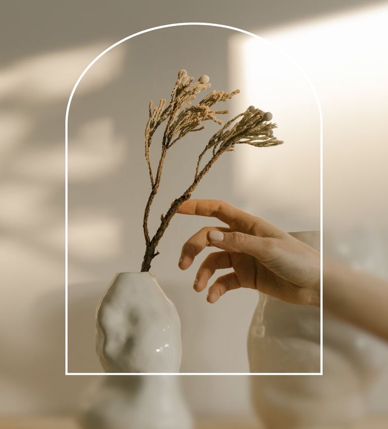 elle représente que la paix et le bien-être est à porter de main