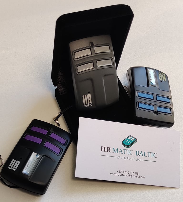 HR Matic universalas visiems vartams