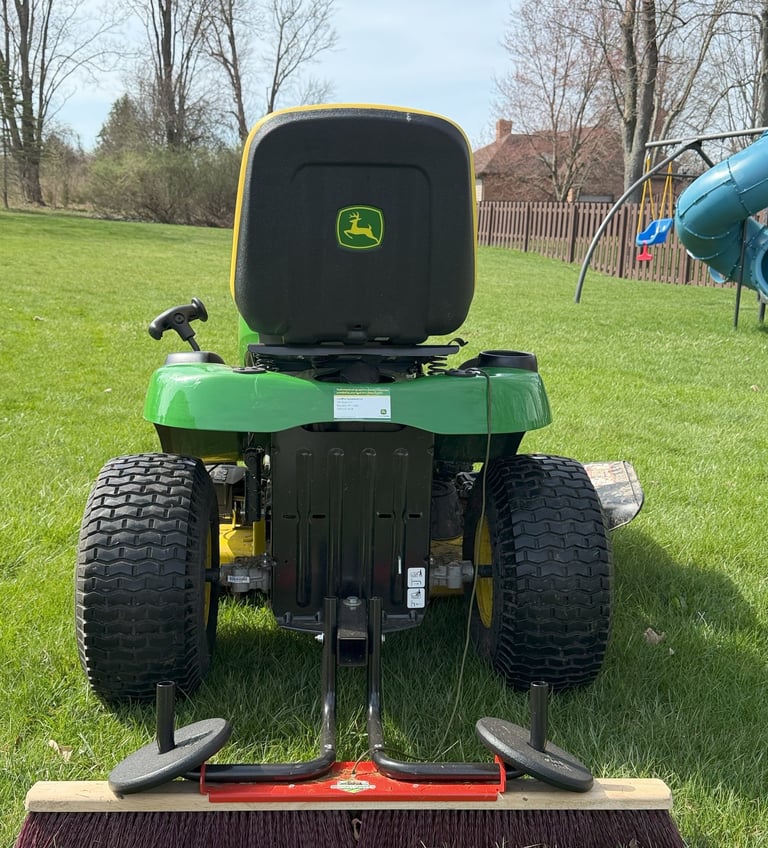 universal broom striping attachment 