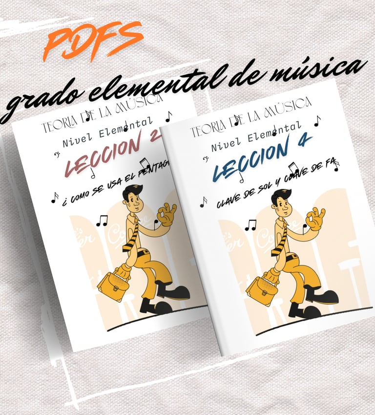 pdfs de grado elemental de música