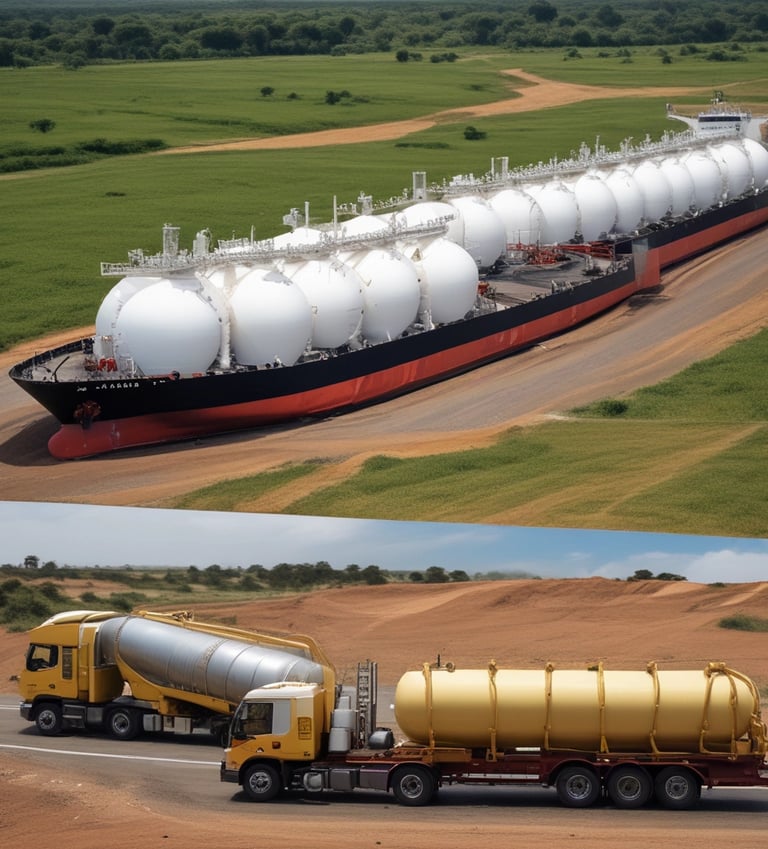 An image highlighting the packaging of imported supplies.