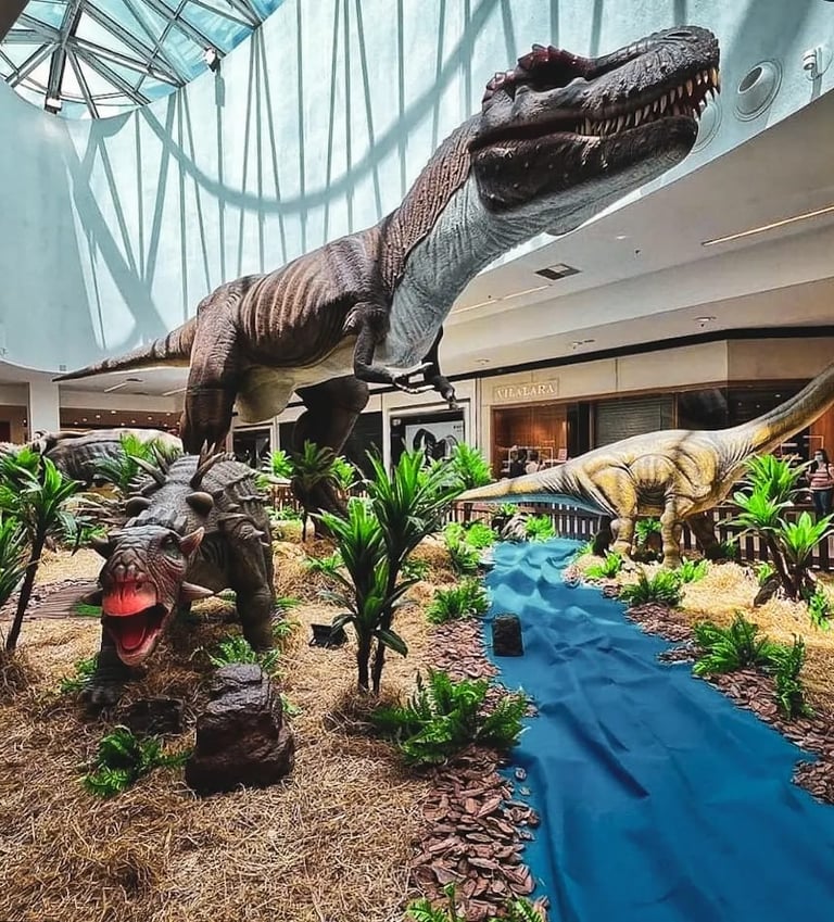 EVENTOS "MUNDO JURÁSSICO" - SHOPPING GRAND PLAZA