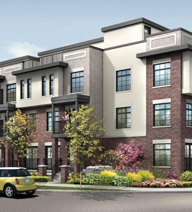 Centrum Towns Exterior Rendering