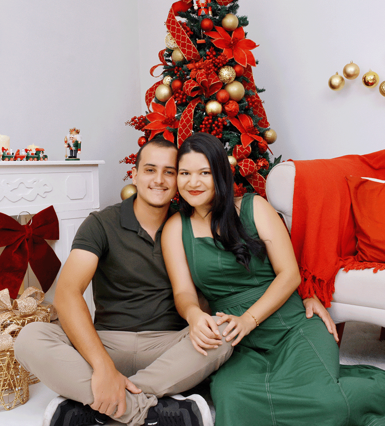 Maria Luiza e João Pedro proprietários da Zellare Natal