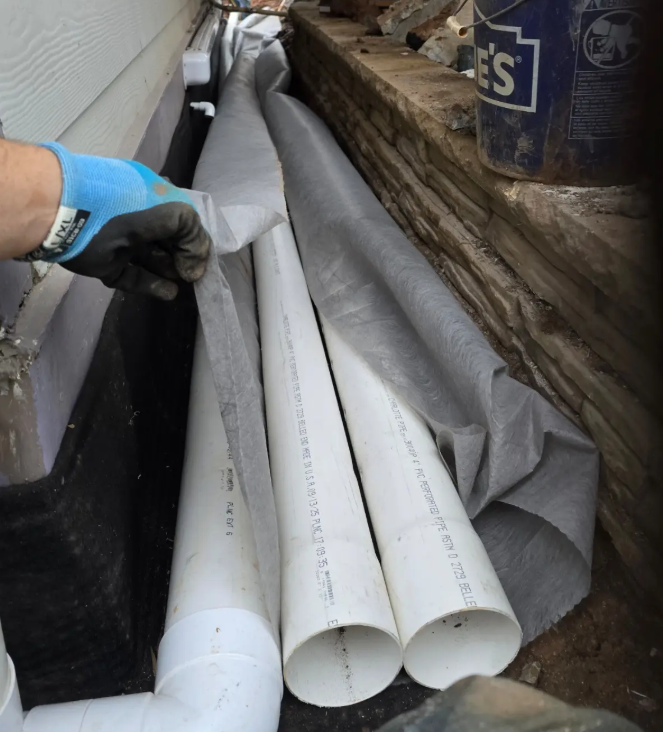 French drain installation Smyrna Georgia